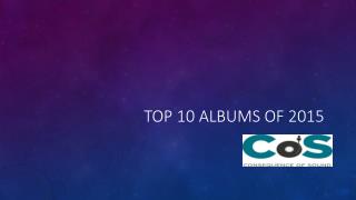 Top 10 albums of 2015