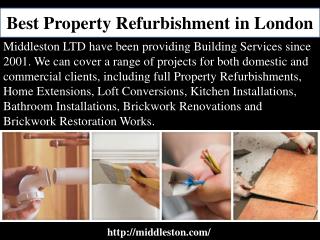Best Property Refurbishment in London