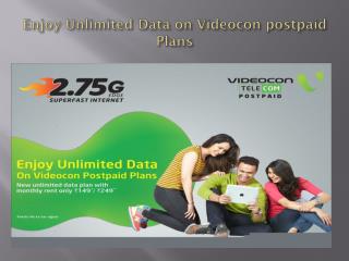 Videocon Unlimited Postpaid Plans