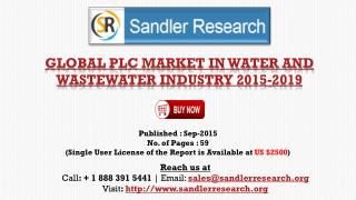 World PLC Market in Water and Wastewater Industry Research Report 2015 – 2019