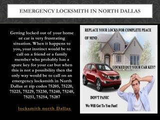 Locksmith North Dallas