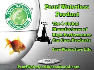 Pearl Waterless Product to Conserver Water