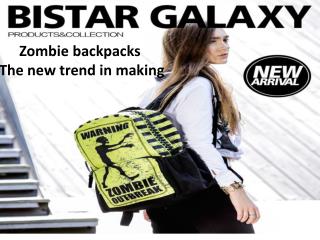 Zombie backpacks – The new trend in making