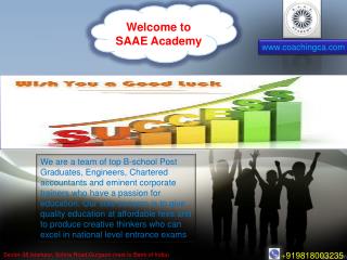 Coaching CA Best coaching Institute