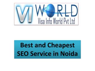 SEO company in Noida India -visainfoworld.com