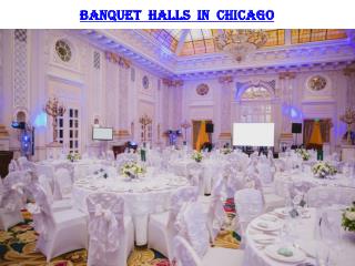BANQUET HALLS IN CHICAGO