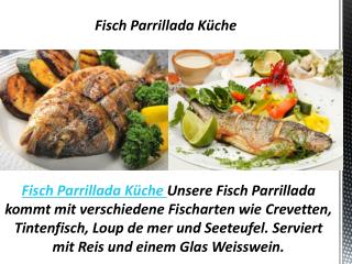 Fisch Parrillada Küche