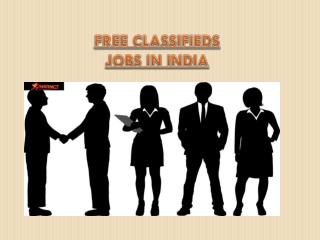 Free Classifieds Jobs in India