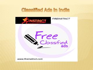 Classified Ads in India