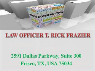 T. Ric Construction Law, Liens and Attorney Dallas TX and Fort Worth TX