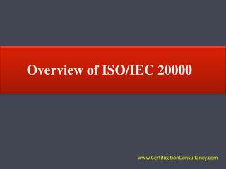 Overview of ISO 20000