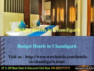 Budget Hotels in Chandigarh