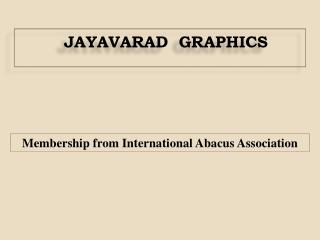 Membership from International Abacus Association