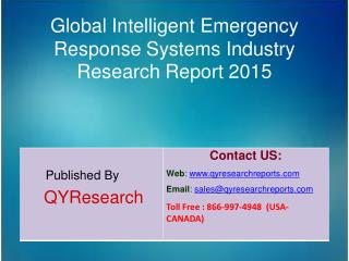 Global Intelligent Emergency Response Systems Market 2015 Industry Growth, Trends, Analysis, Research and Development