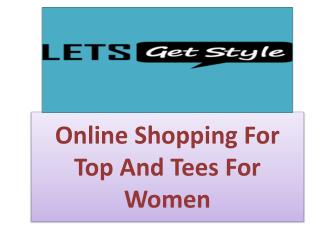 Online shopping women’s wear collection - letgetstyle.com