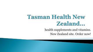 Tasmanhealth blog