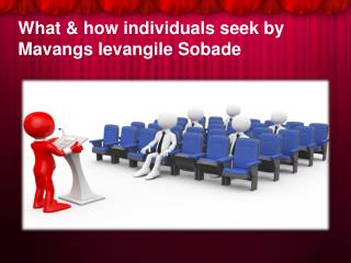 Mavangs levangile Sobade