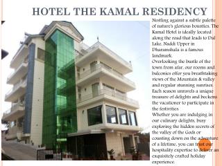 Hotel The kamal Residency