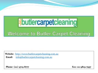 Butler Carpet Cleaning