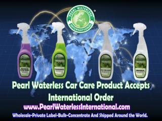 Start Your Business in Pearl Waterless Car Wash Products