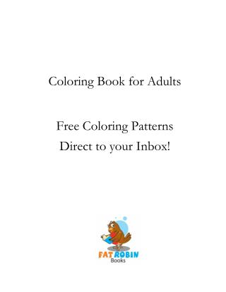 Coloring Book for Adults