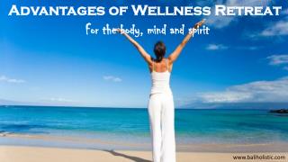 Advantages of Wellness Retreat