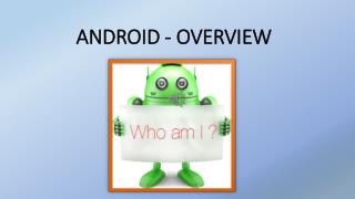Android introduction & its Versions overview