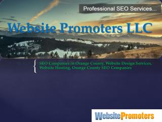 Website Design Services - www.websitepromoters.com