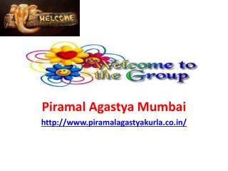 Piramal Agastya Mumbai