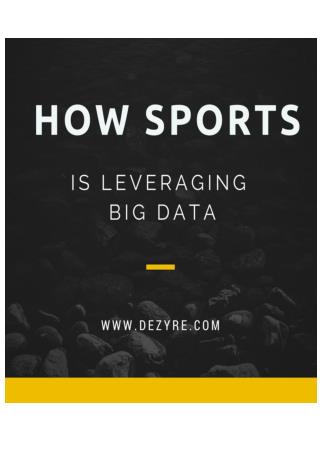 How Sports is Leveraging Big Data