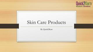 Secrets for Choosing the Right Skin Care Products