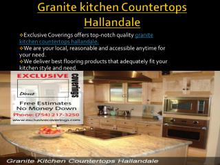 Get Granite kitchen Countertops Hallandale