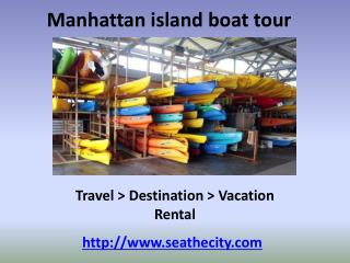 Manhattan boat tour