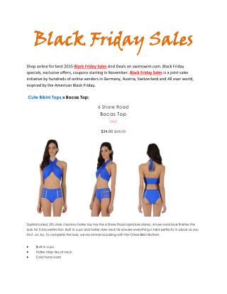 Black Friday Sales