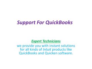 Many Advantages Of Quickbooks Tech-Support Telephone Number