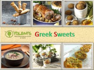 Greek Sweets | yolenis.us