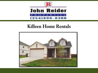 Killeen Home Rentals