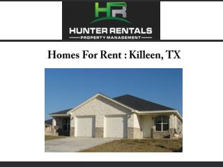 Homes For Rent : Killeen, TX