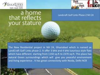 landcraft golflinks Ghaziabad | landcraft golf links