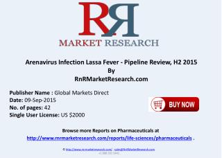 Arenavirus Infection Lassa Fever Pipeline Therapeutics Development Review H2 2015