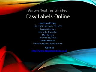 Garment label manufacturer easy labels online