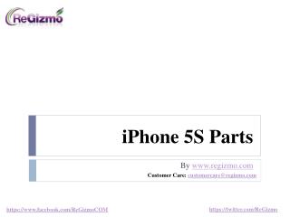 iPhone 5S Parts- Genuine Apple OEM and Non-OEM