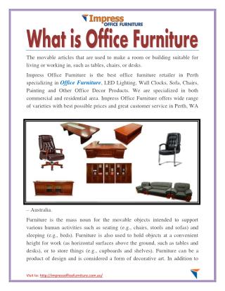 What is Office Furniture