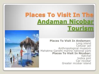 Andaman nicobar tourism 2015 16