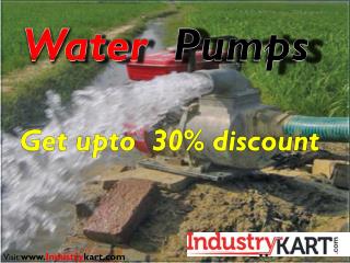 Buy Water Pumps Online at Guaranteed Lowest Prices