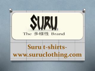 Suru t-shirts- www.suruclothing.com