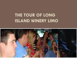 The Tour of Long Island Winery Limo