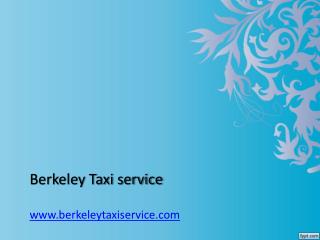 Taxi in berkeley