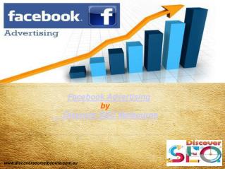 Facebook advertising services| Discover SEO Melbourne