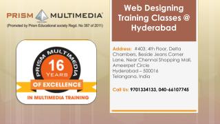 Web DesigningTraining Institutes In Hyderabad | Web Designing Training Classes Hyderabad – Prism Multimedia